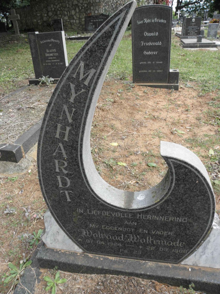 MYNHARDT Wolraad Woltemade 1924-1986