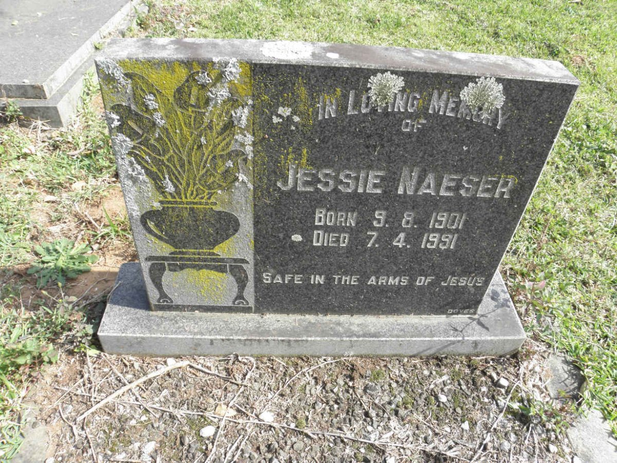 NAESER Jessie 1901-1991