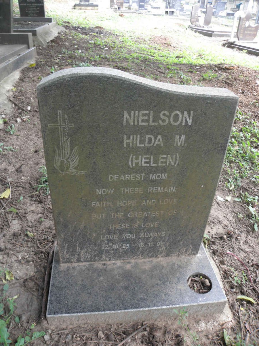 NIELSON Hilda M. 1925-1995