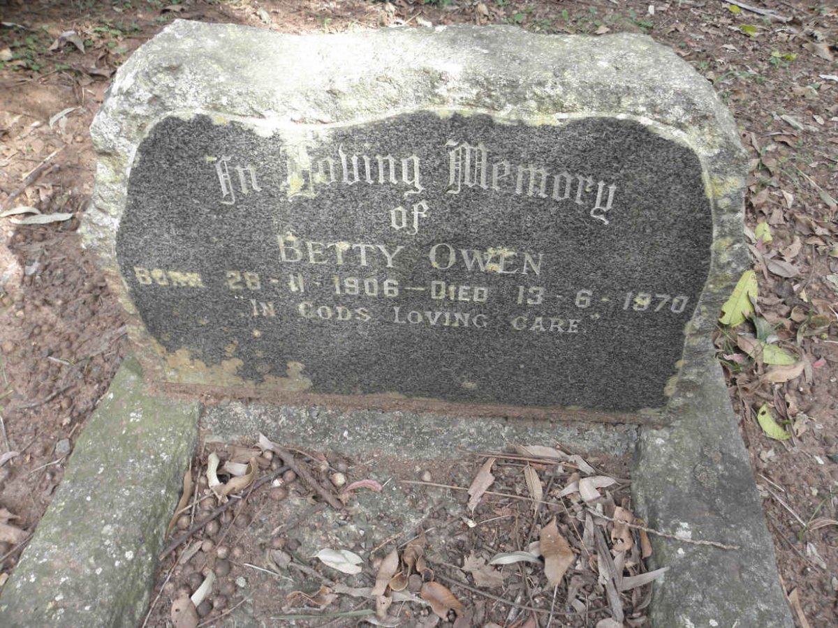 OWEN Betty 1906-1970