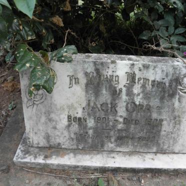 ORR Jack 1901-19??