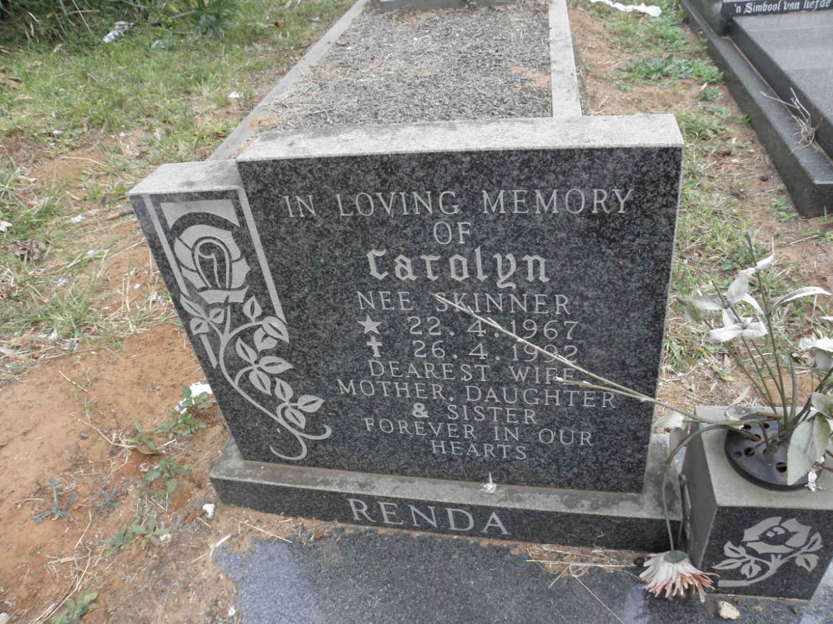 RENDA Carolyn nee SKINNER 1967-1992