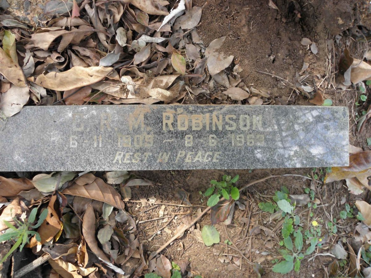 ROBINSON C.R.M. 1909-1969