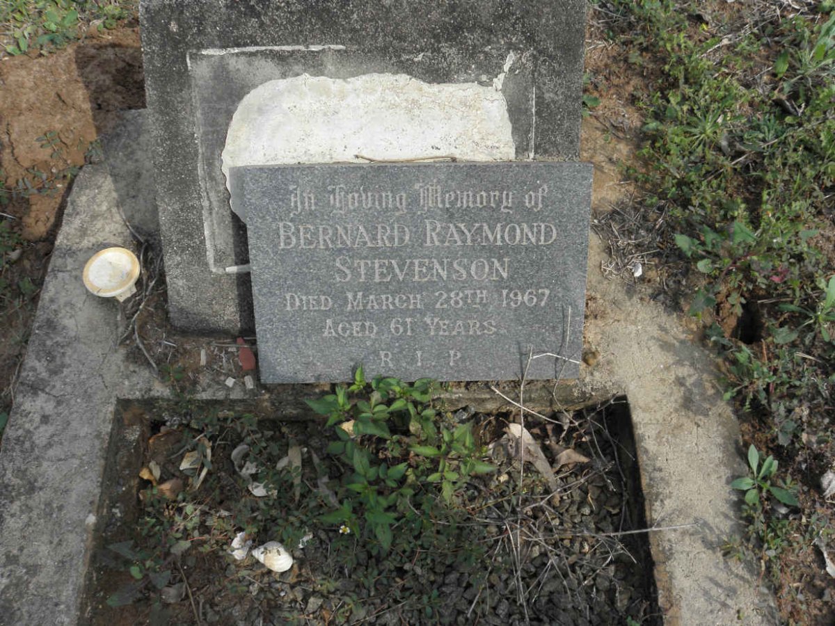 STEVENSON Bernard Raymond -1967