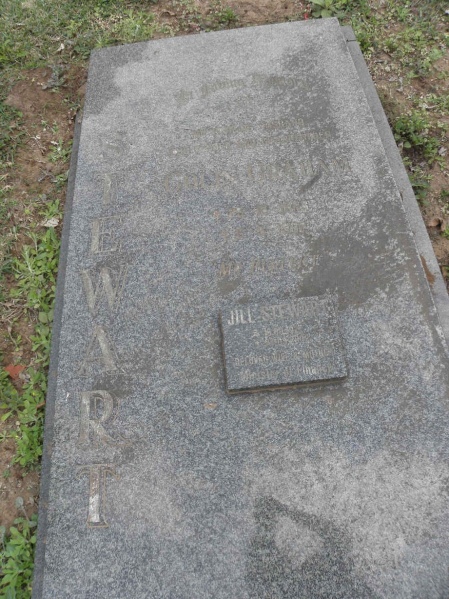 STEWART Colin Graham &amp; Jill 1927-2007