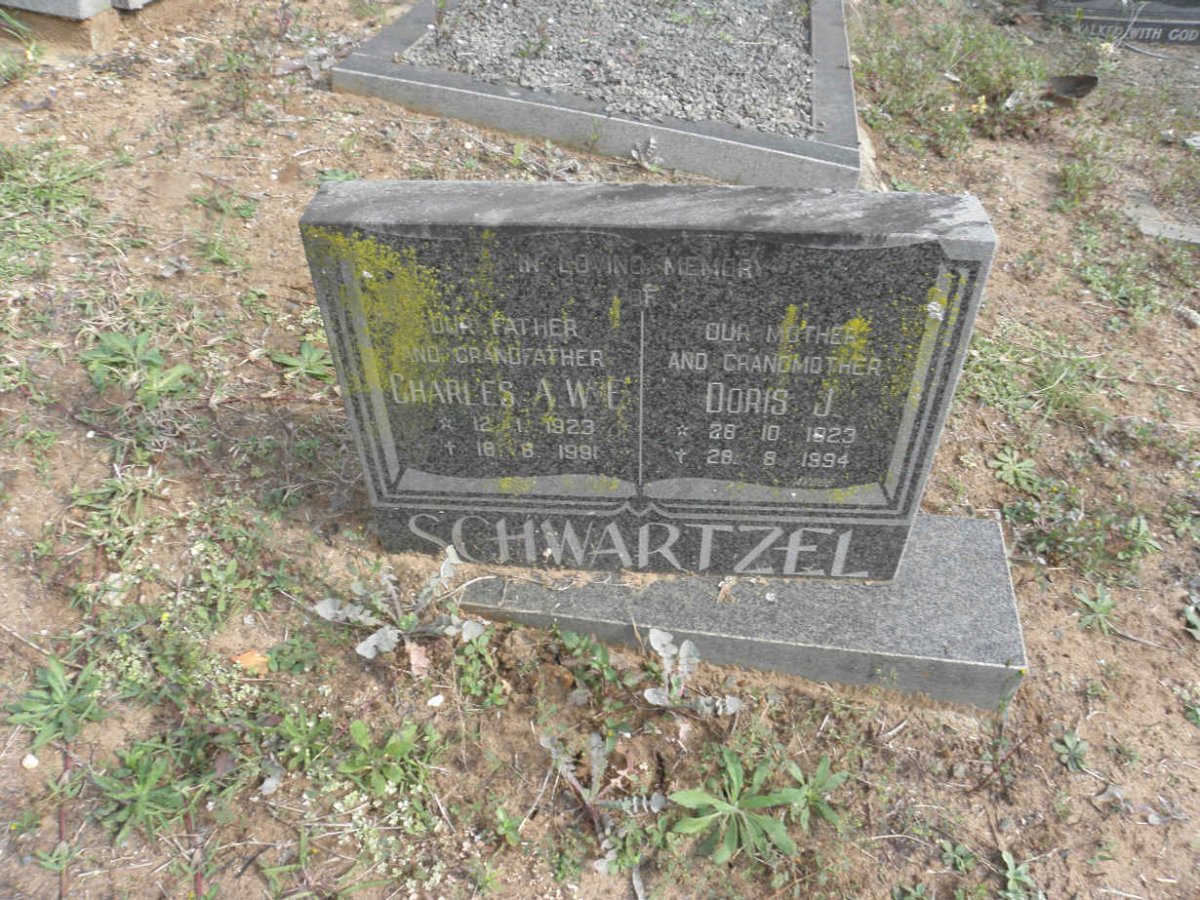 SCHARTZEL Charles A.W.E. 1923-1991 &amp; Doris J. 1923-1994