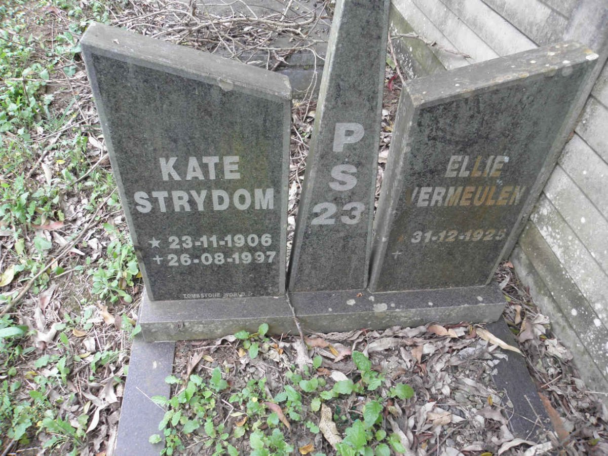 STRYDOM Kate 1906-1997 :: VERMEULEN Ellie 1925-