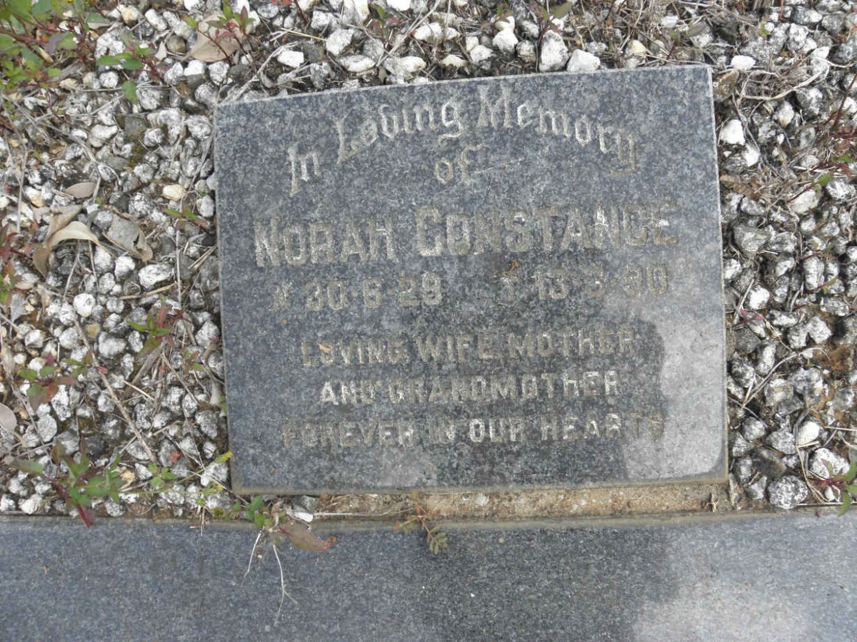 TUTTON Jack Bunward Wooding 1922-1988 &amp; Norah Constance 1928-1990