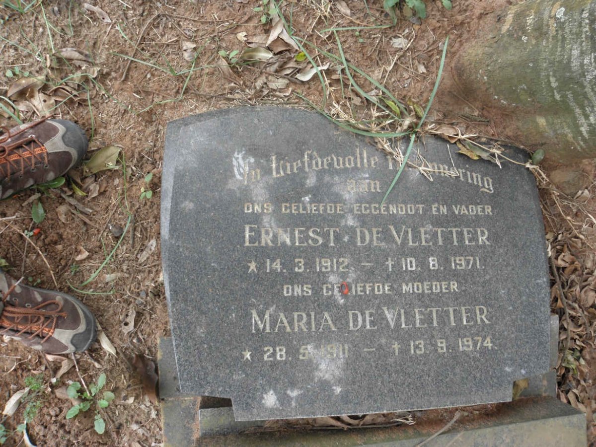 VLETTER Ernest, de 1912-1971 &amp; Maria 1911-1974