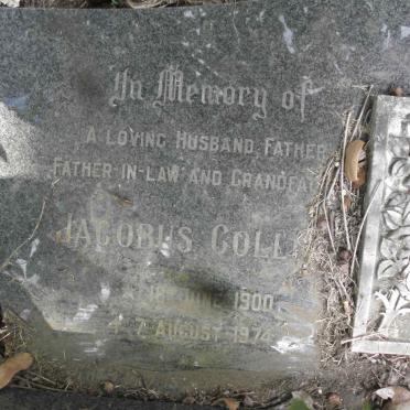VILLIERS Jacobus Coll, de 1900-1974 &amp; Johanna 1900-1988