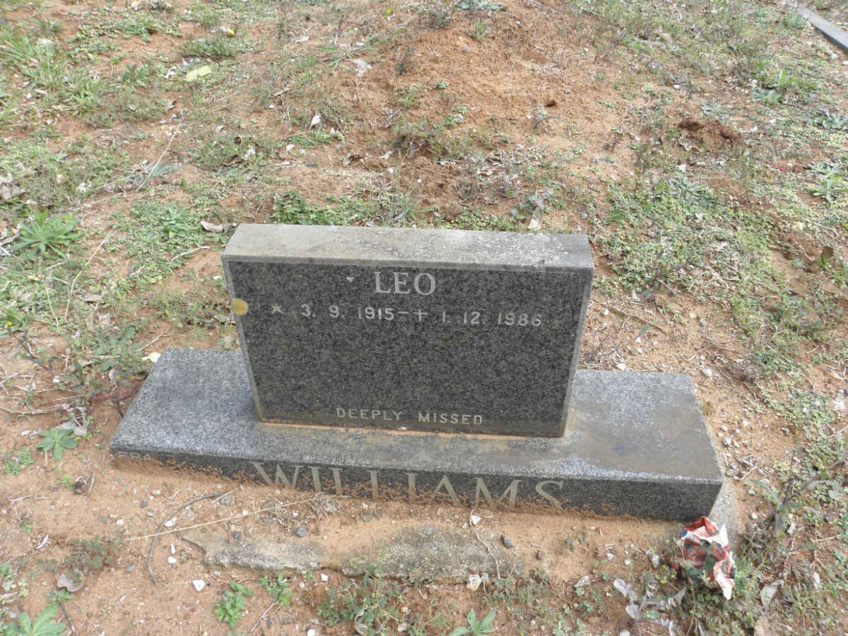 WILLIAMS Leo 1915-1986