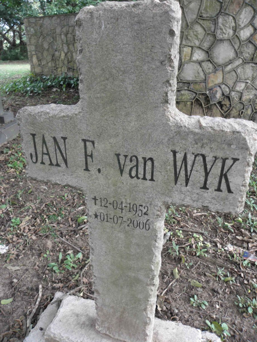 WYK Jan F., van 1952-2006