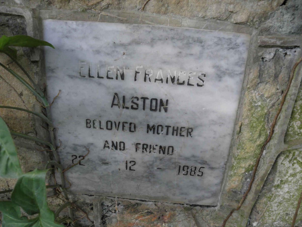 ALSTON Ellen Frances -1985