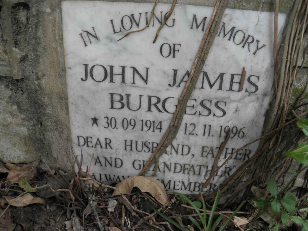 BURGESS John James 1914-1996