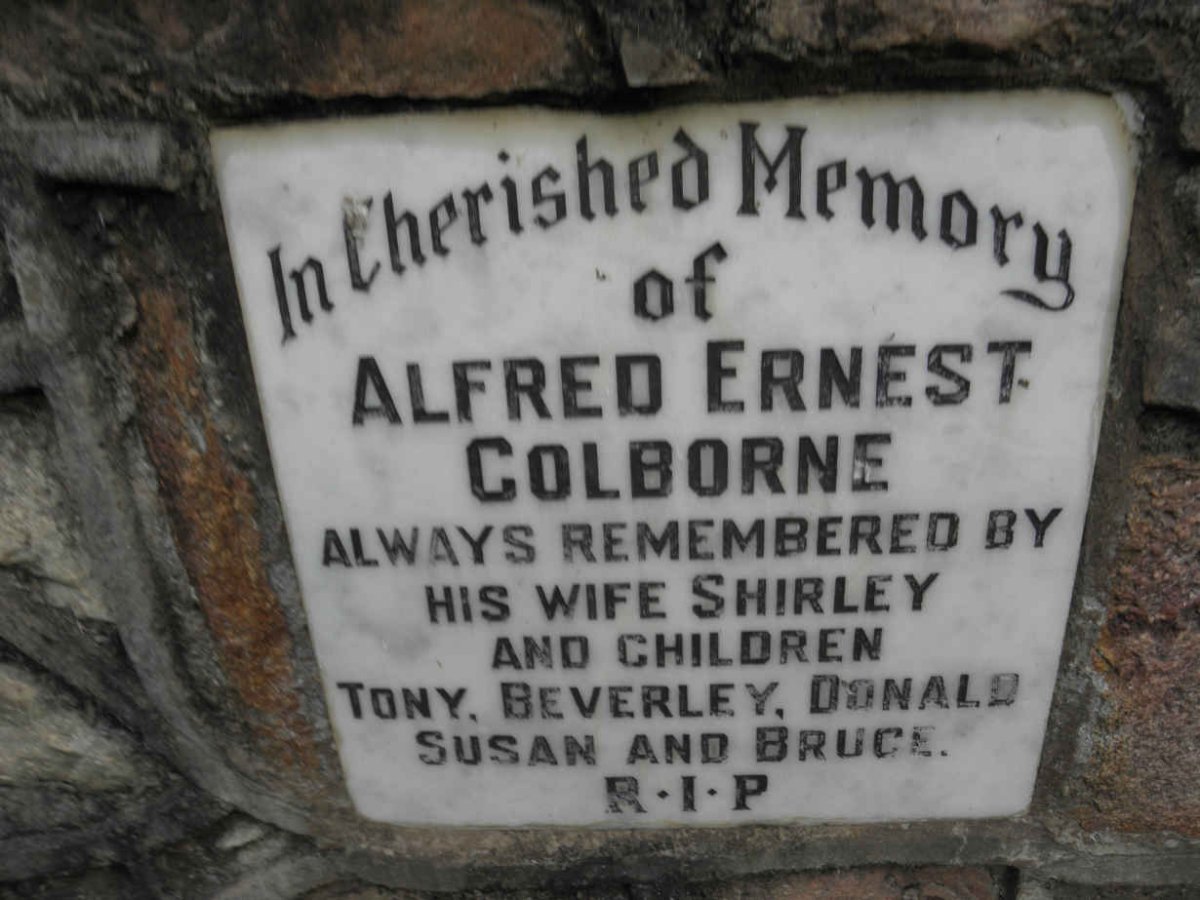 COLBORNE Alfred Ernest