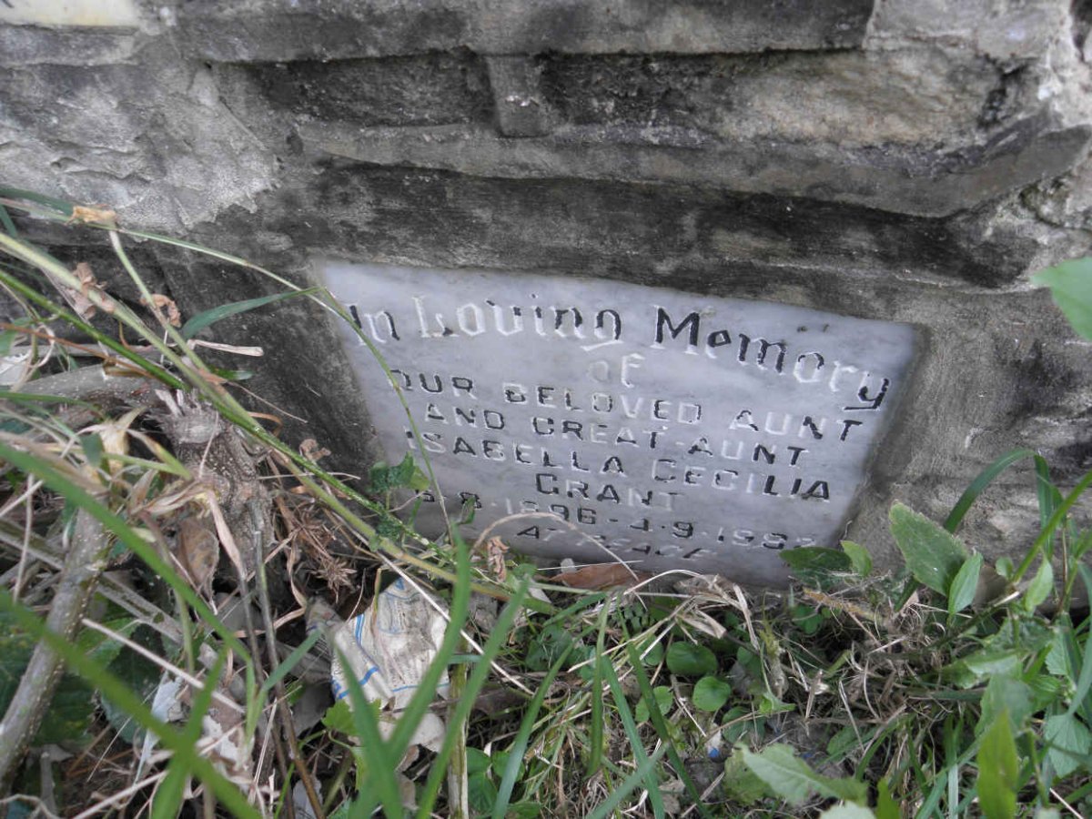 GRANT Isabella Cecilia 1896-1992