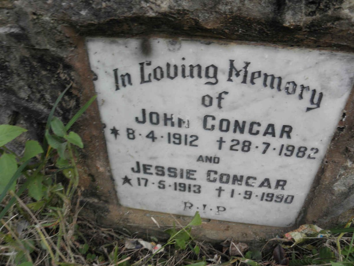 GONCAR John 1912-1982 &amp; Jessie 1913-1990