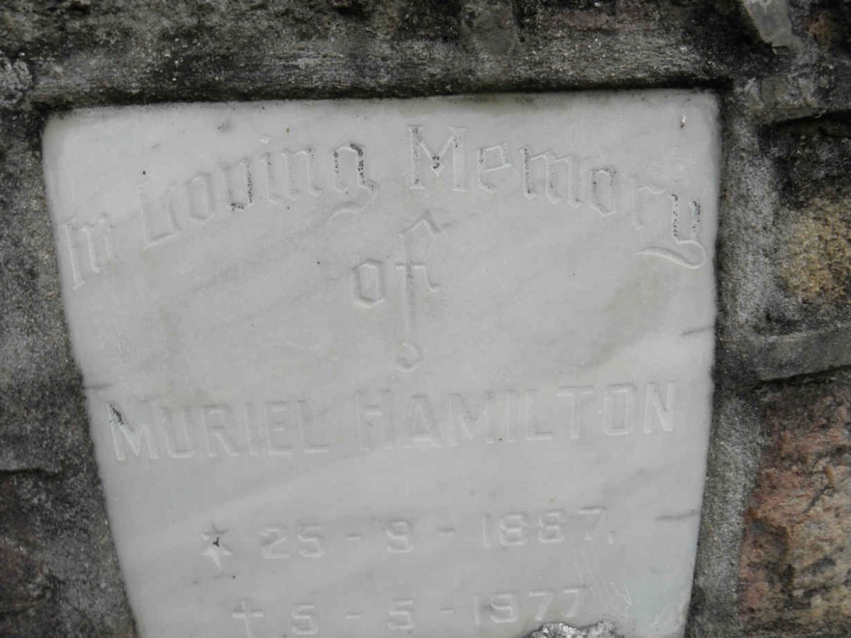 HAMILTON Muriel 1887-1977