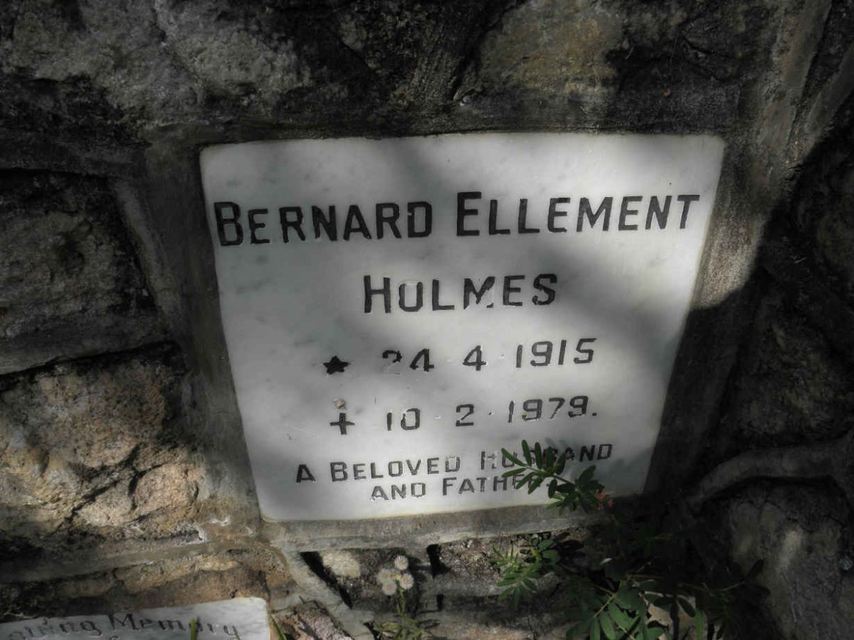 HULMES Bernard Ellement 1915-1979