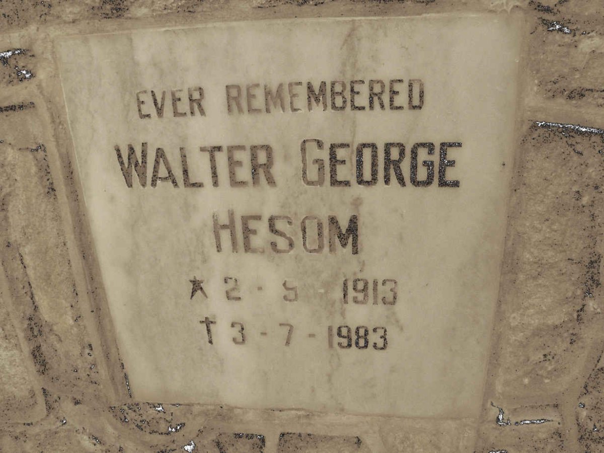 HESOM Walter George 1913-1983