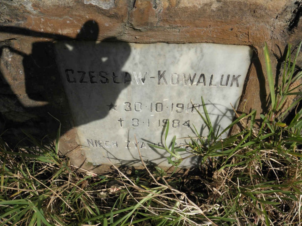 KOWALUK Gzeseaw 1910-1984