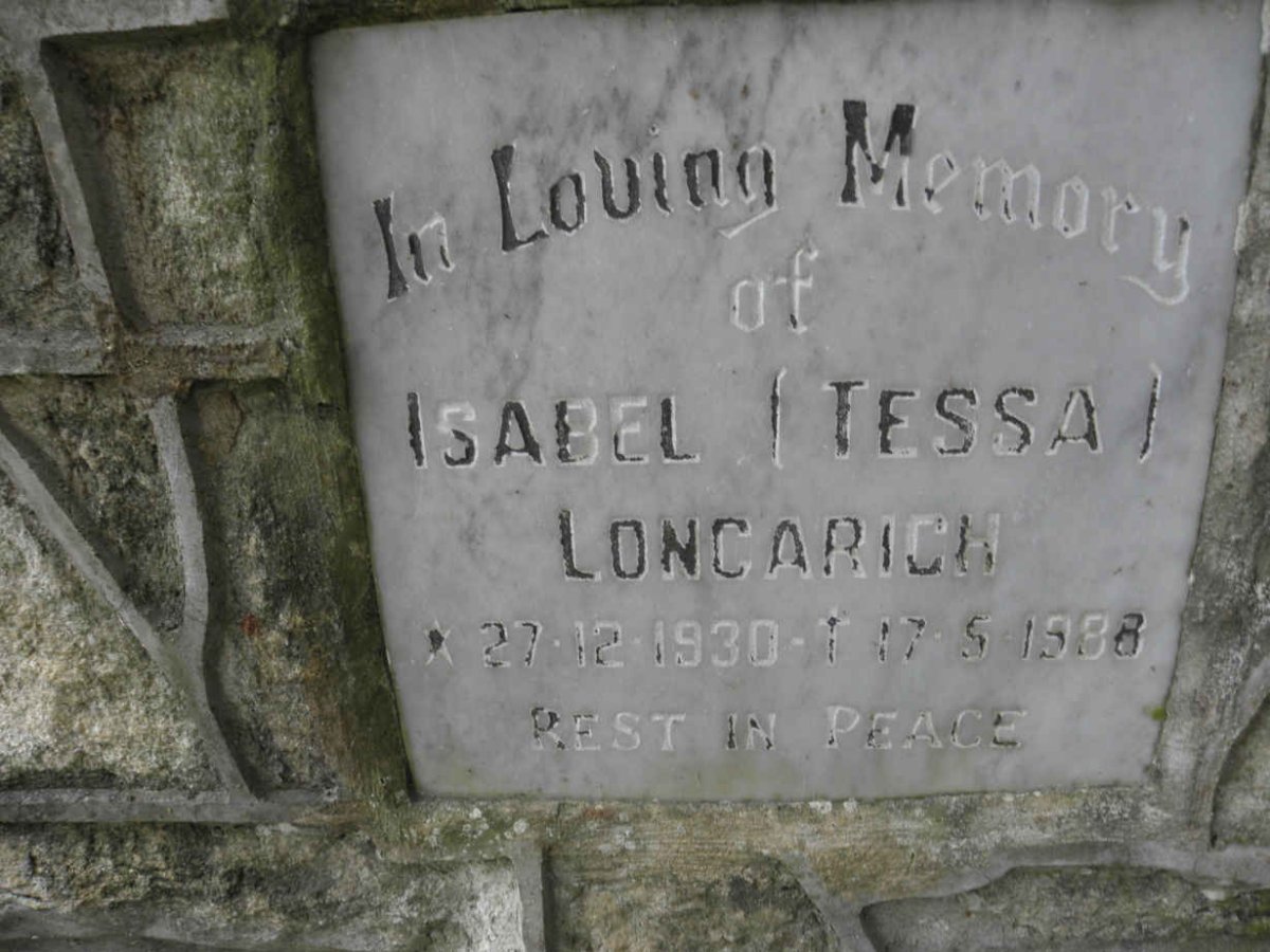 LONCARICH Isabel 1930-1988