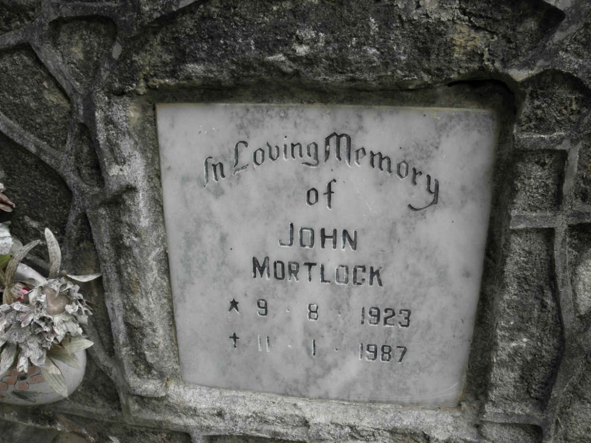 MORTLOCK John 1923-1987