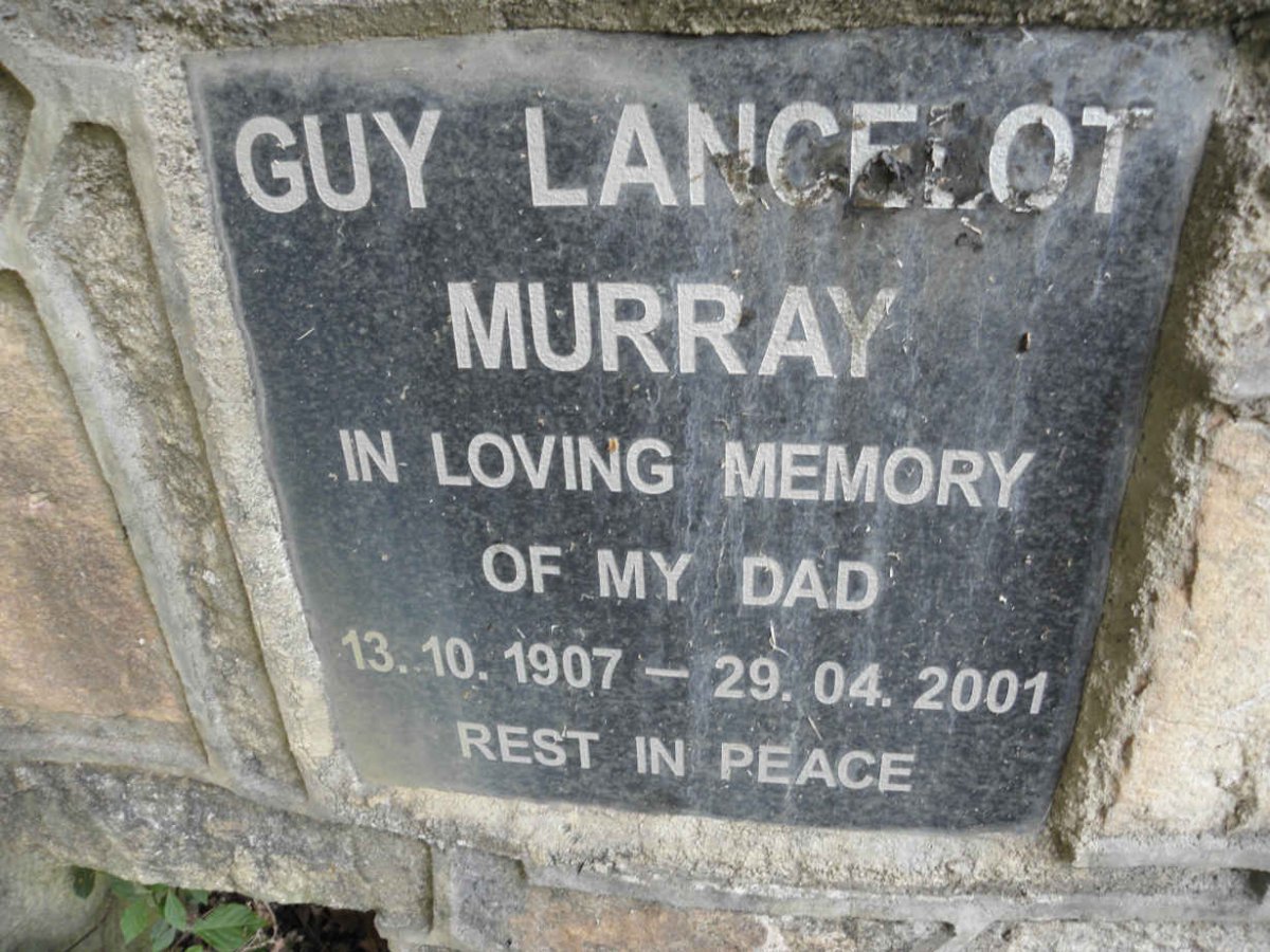 MURRAY Guy Lancelot 1907-2001