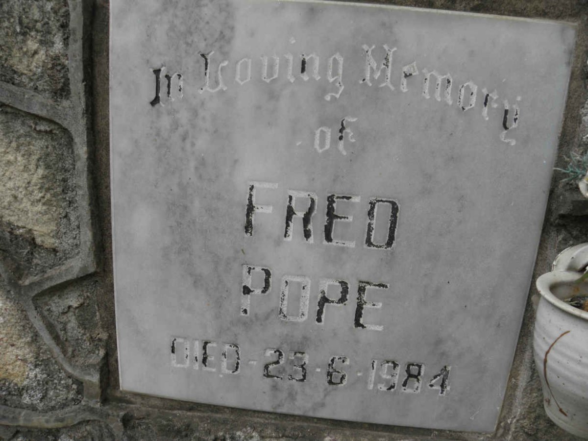 POPE Fred -1984