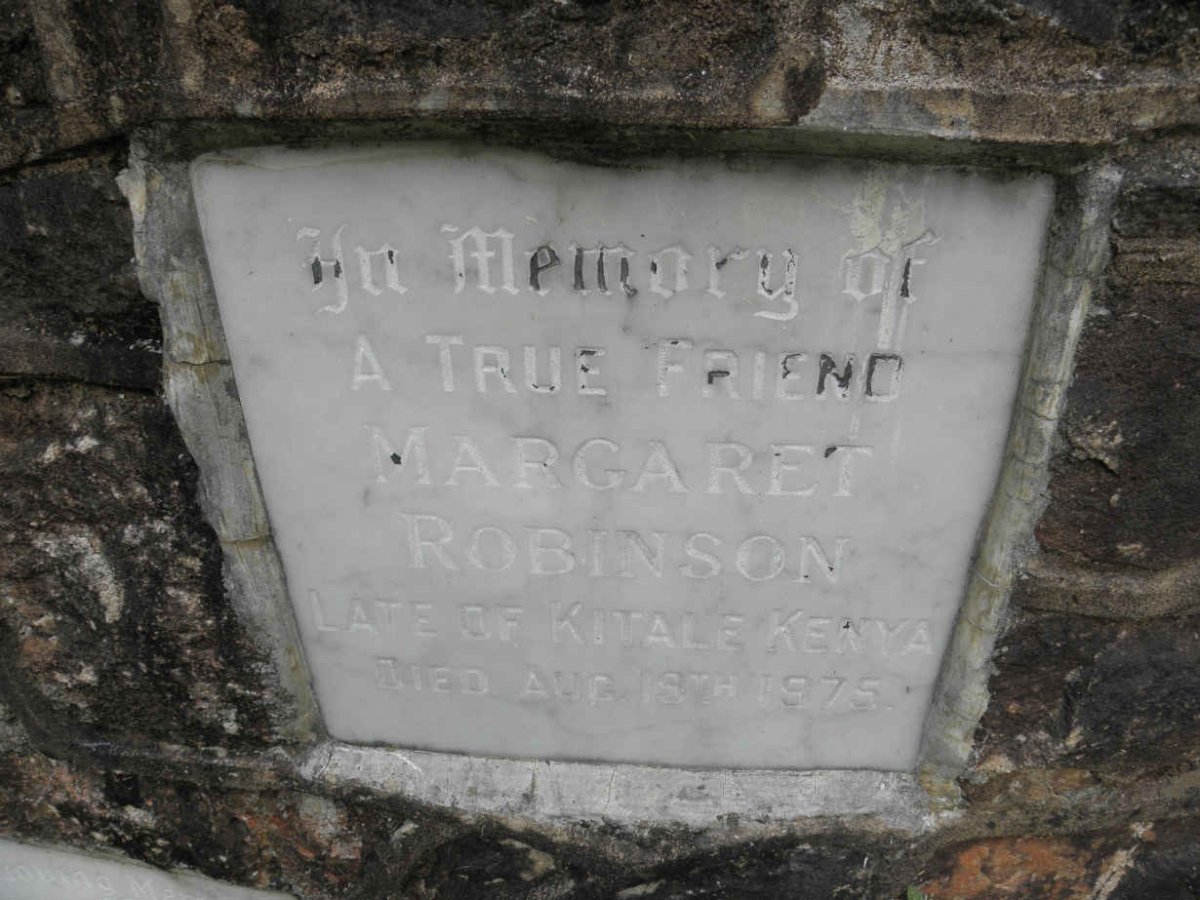 ROBINSON Margaret -1975