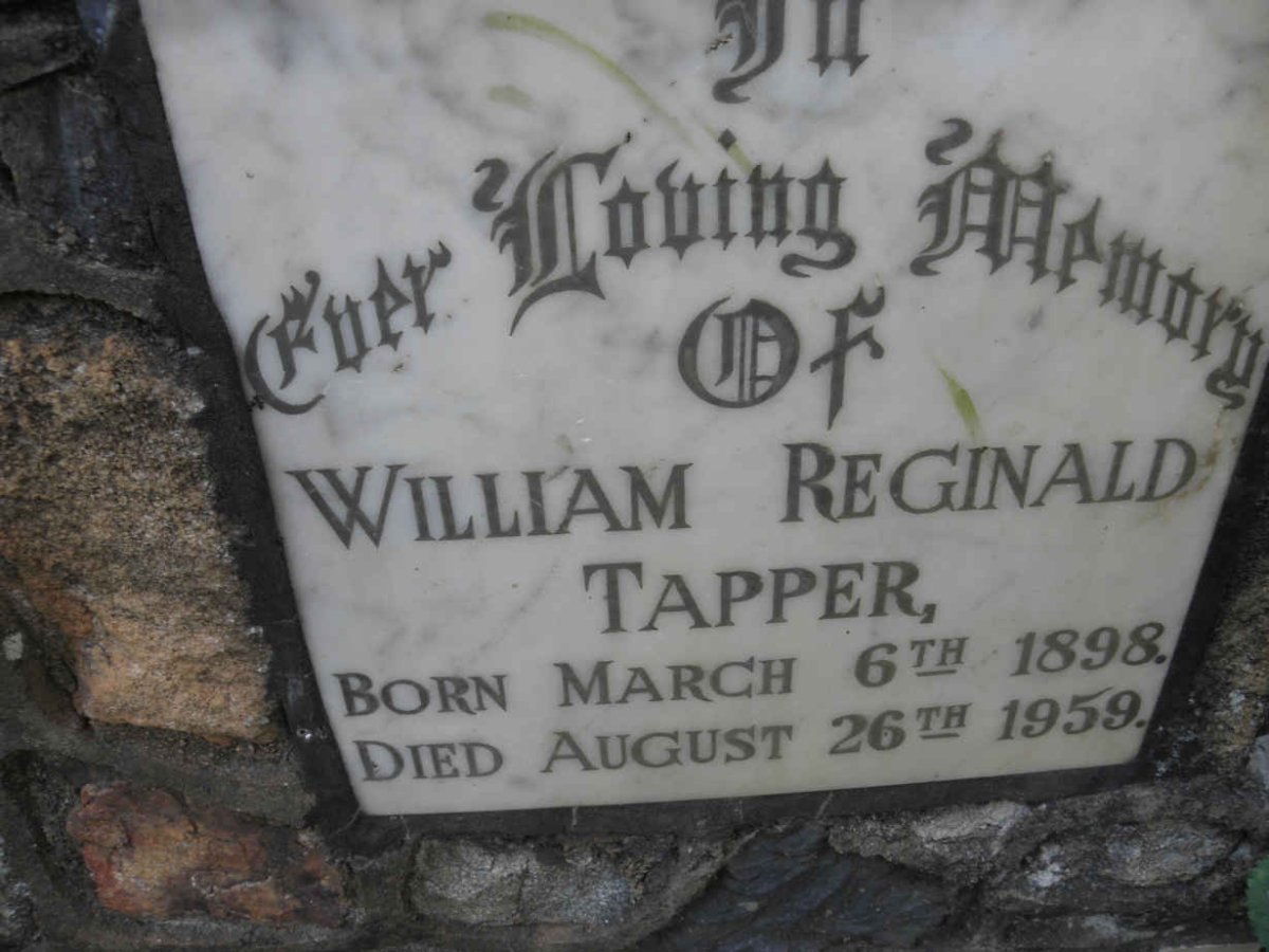 TAPPER William Reginald 1898-1959