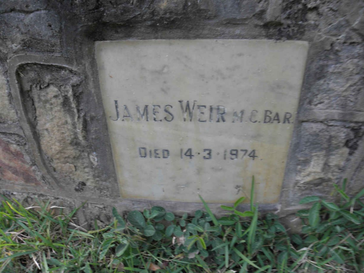 WEIR James -1974