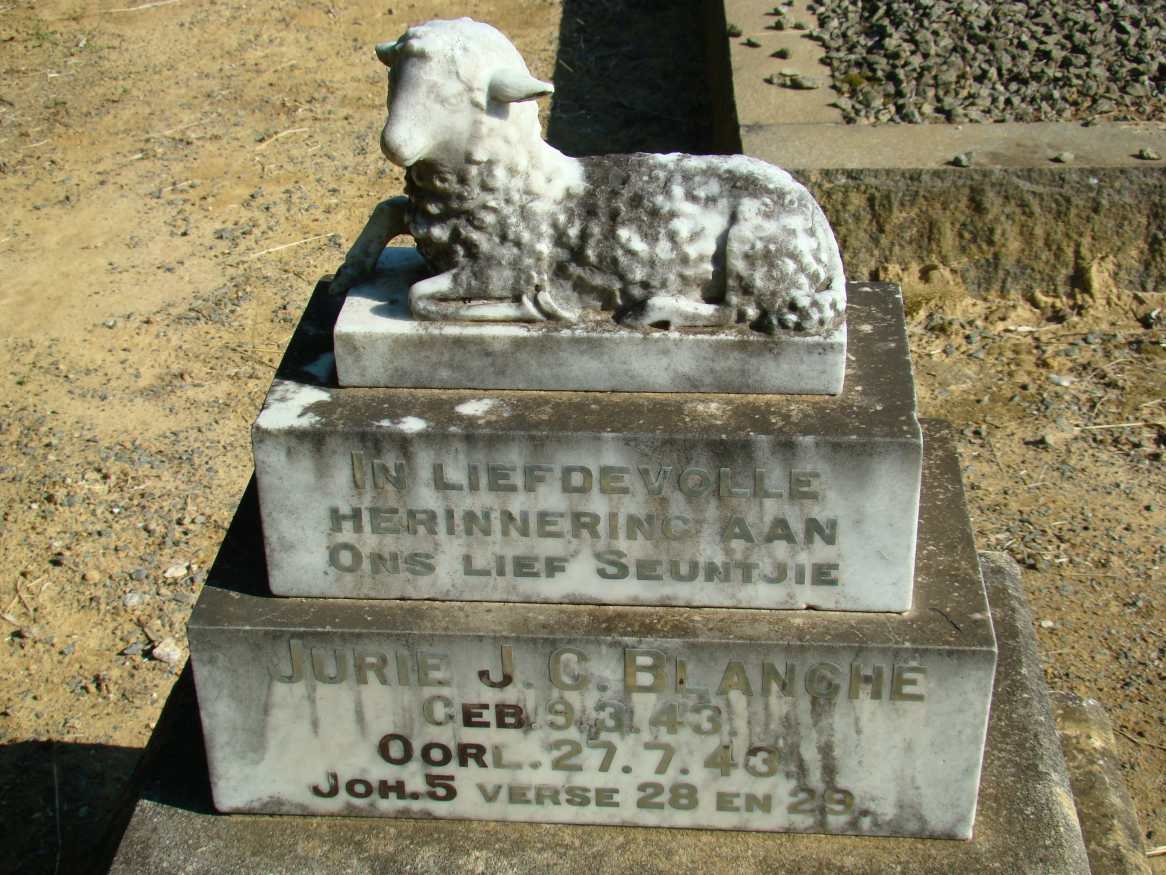 BLANCHE Jurie J.G. 1943-1943