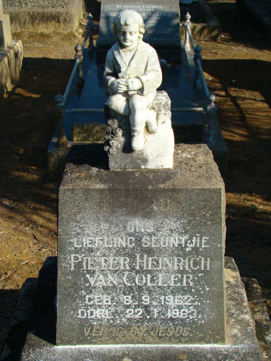 COLLER Pieter Heinrich, van 1962-1963