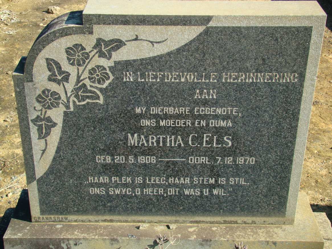 ELS Martha C. 1906-1970