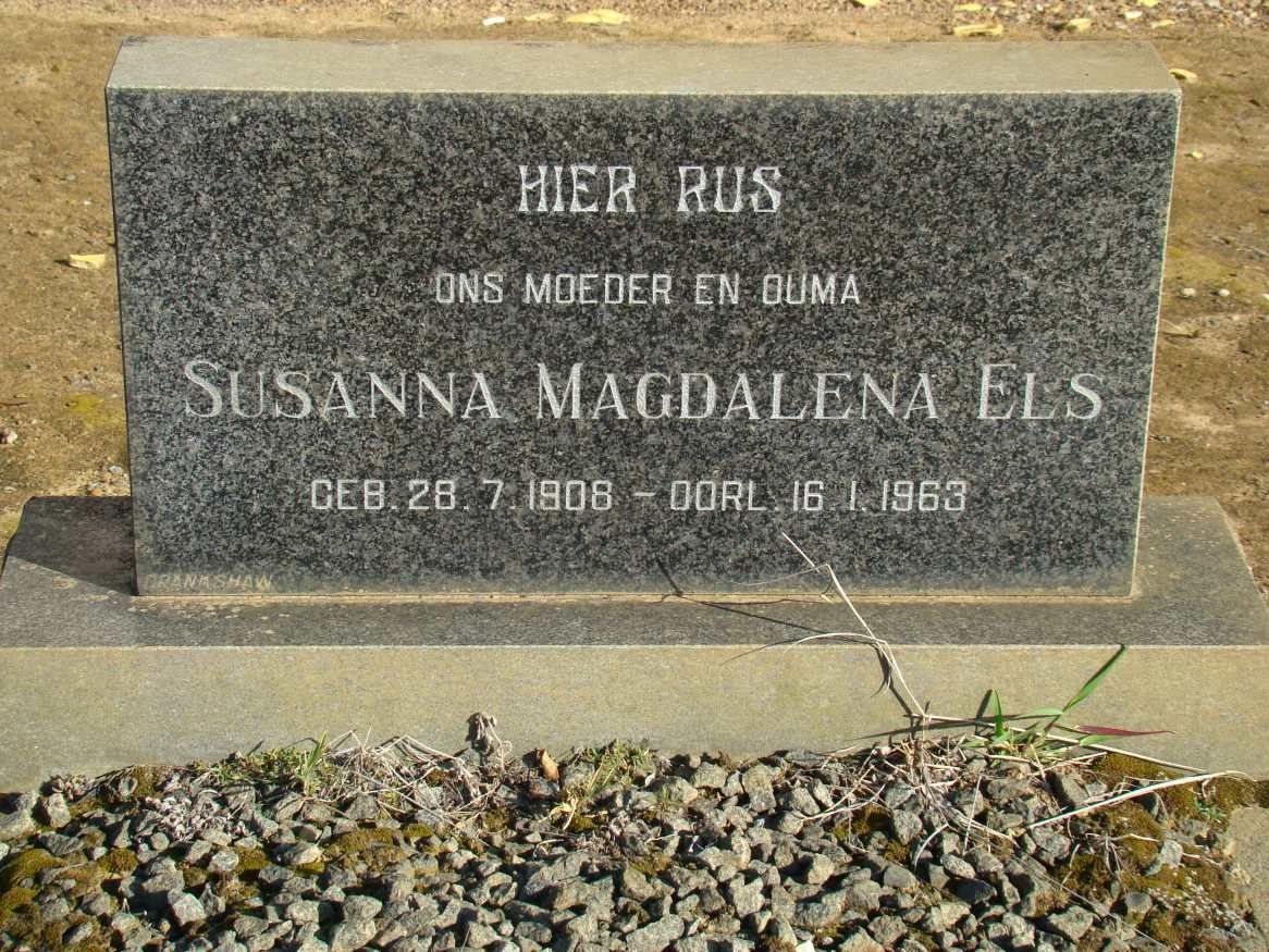 ELS Susanna Magdalena 1908-1963
