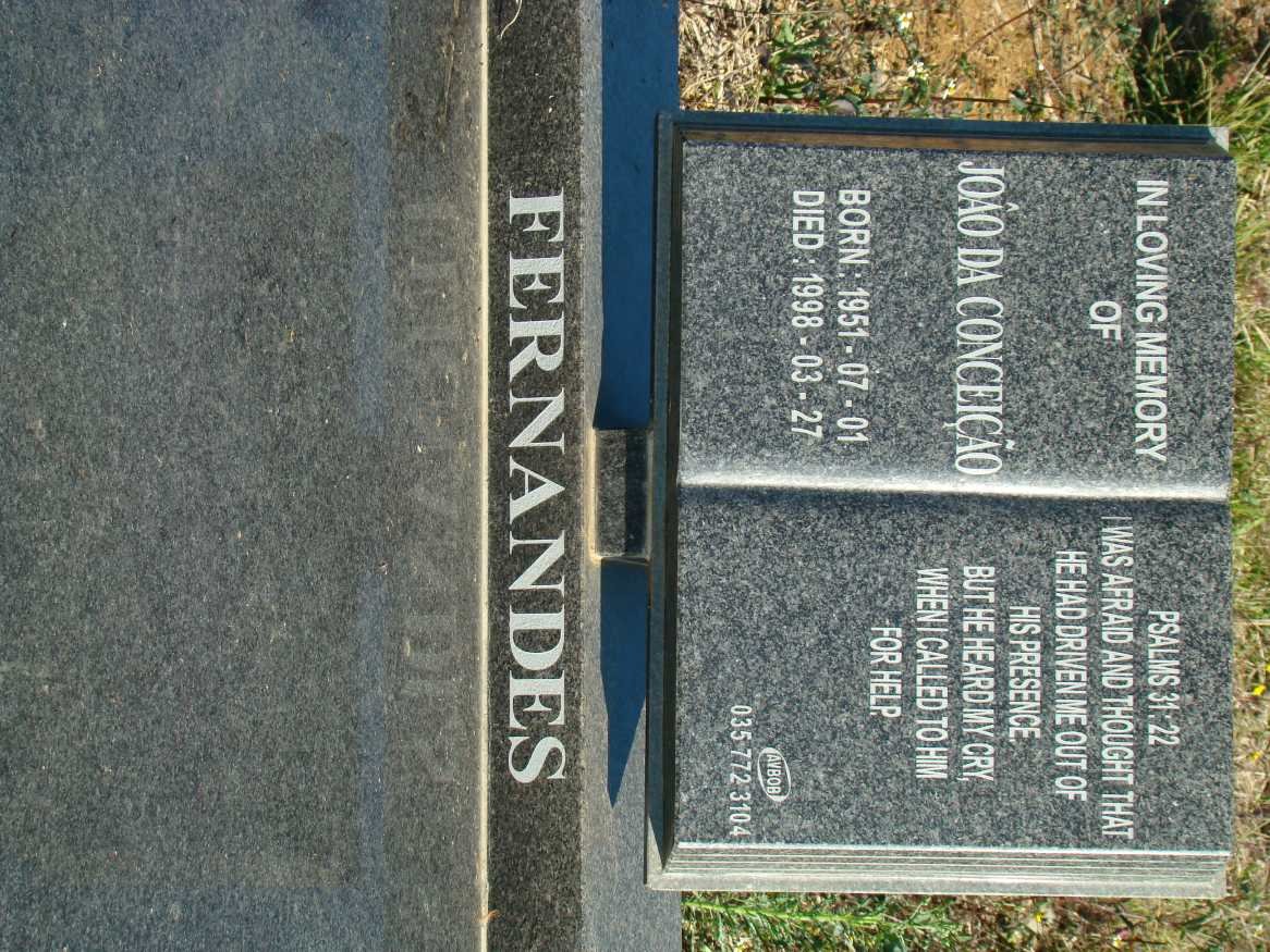FERNANDES Joao da Conceicao 1951-1998