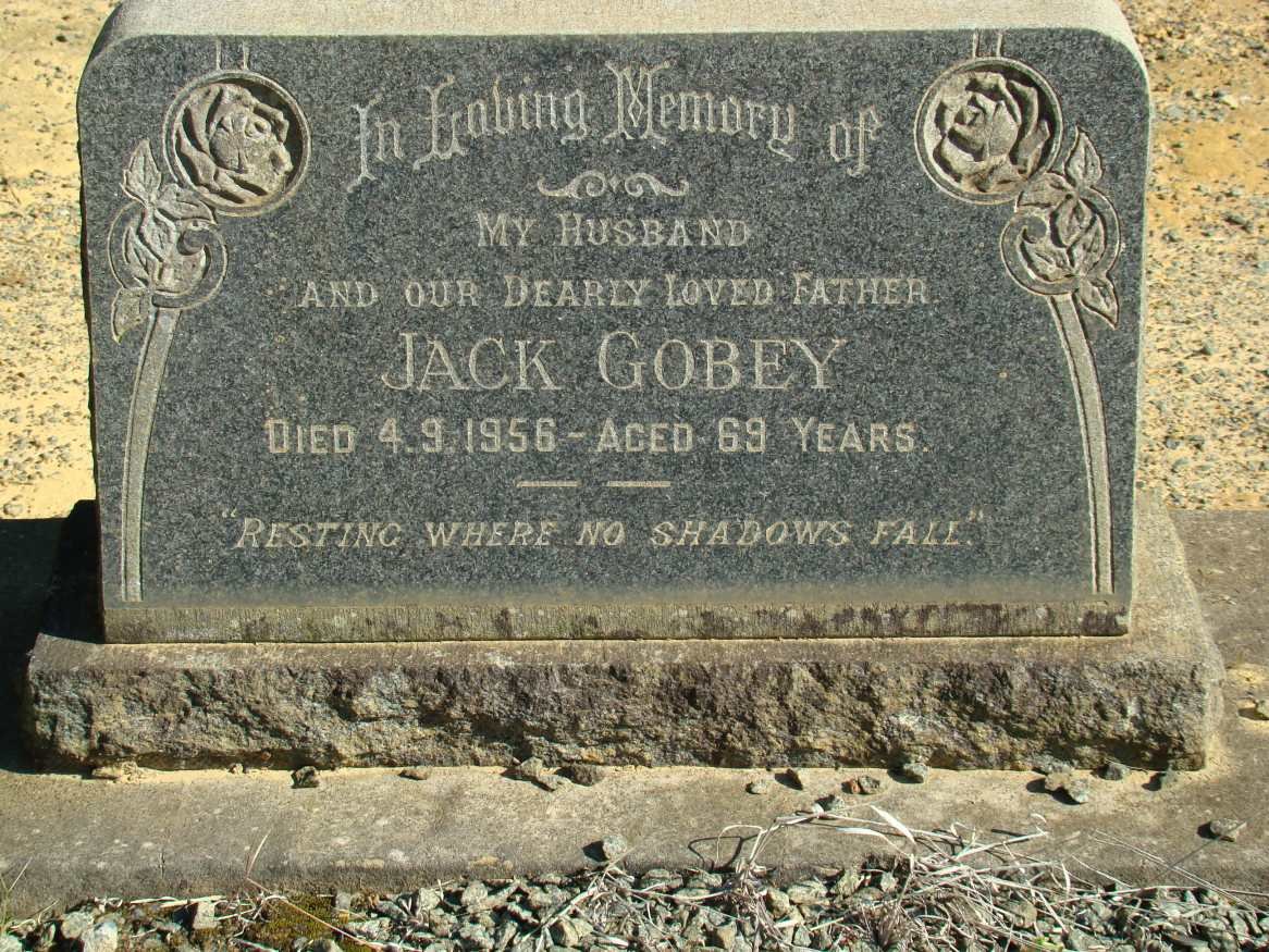 GOBEY Jack -1956