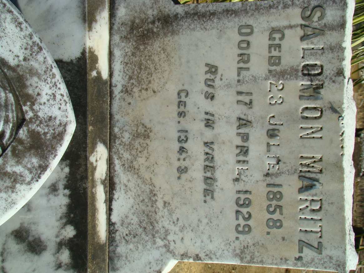 MARTIZ Salomon 1858-1929