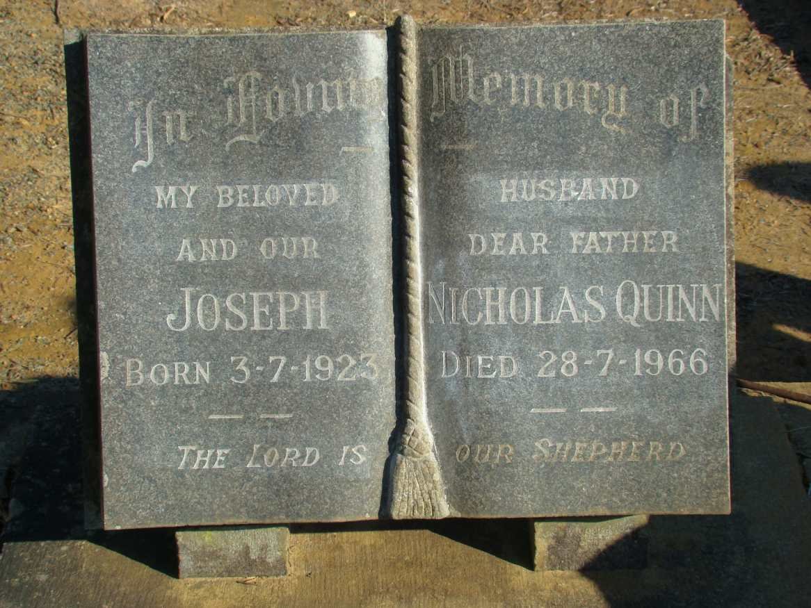 QUINN Joseph Nicholas 1923-1966