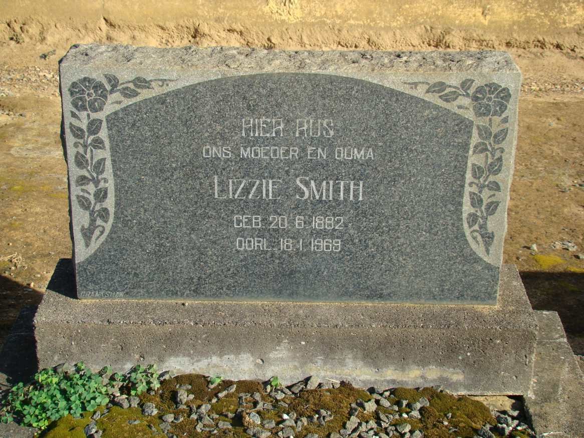 SMITH Lizzie 1882-1969