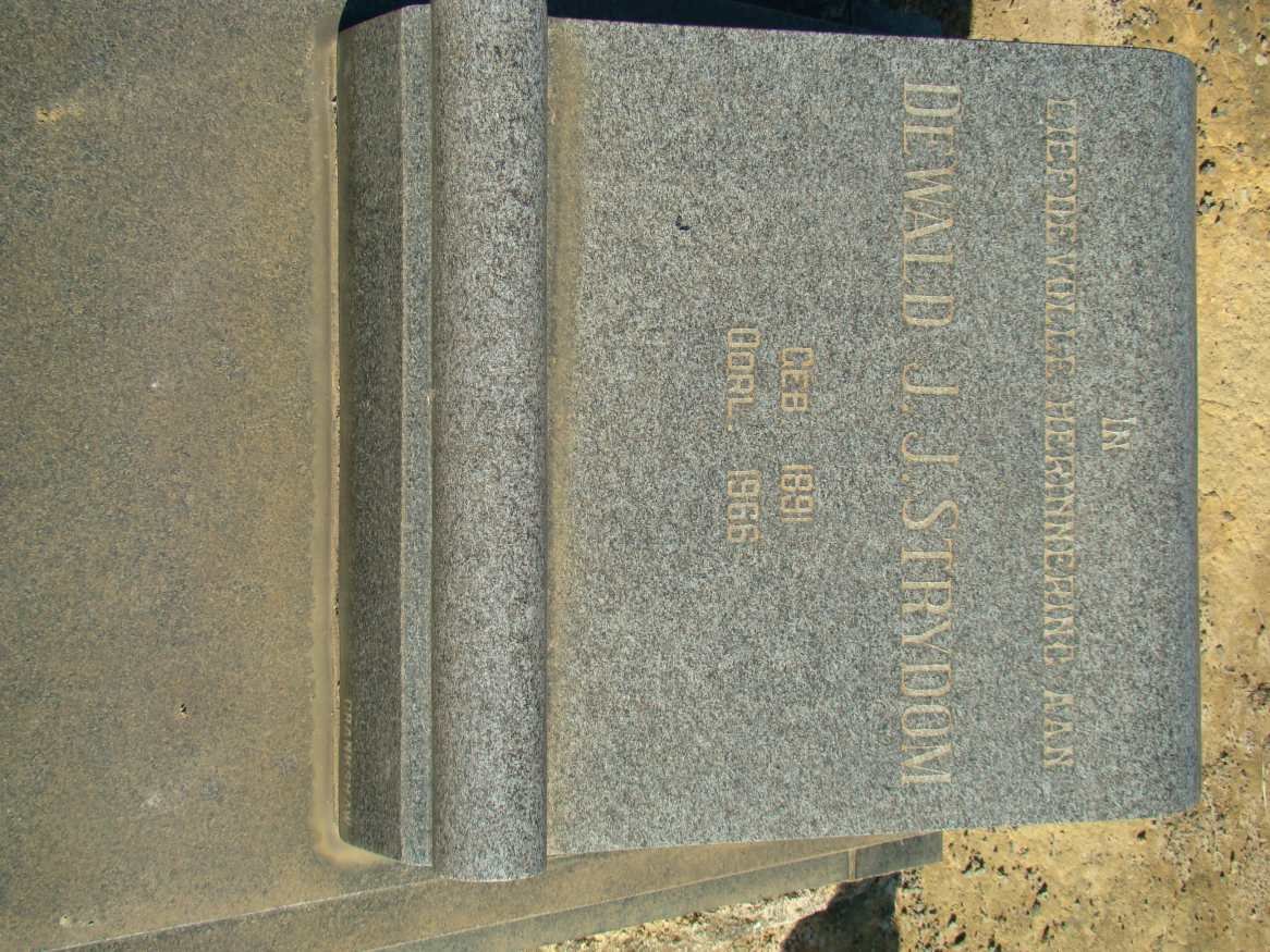 STRYDOM Dewald J.J. 1891-1966