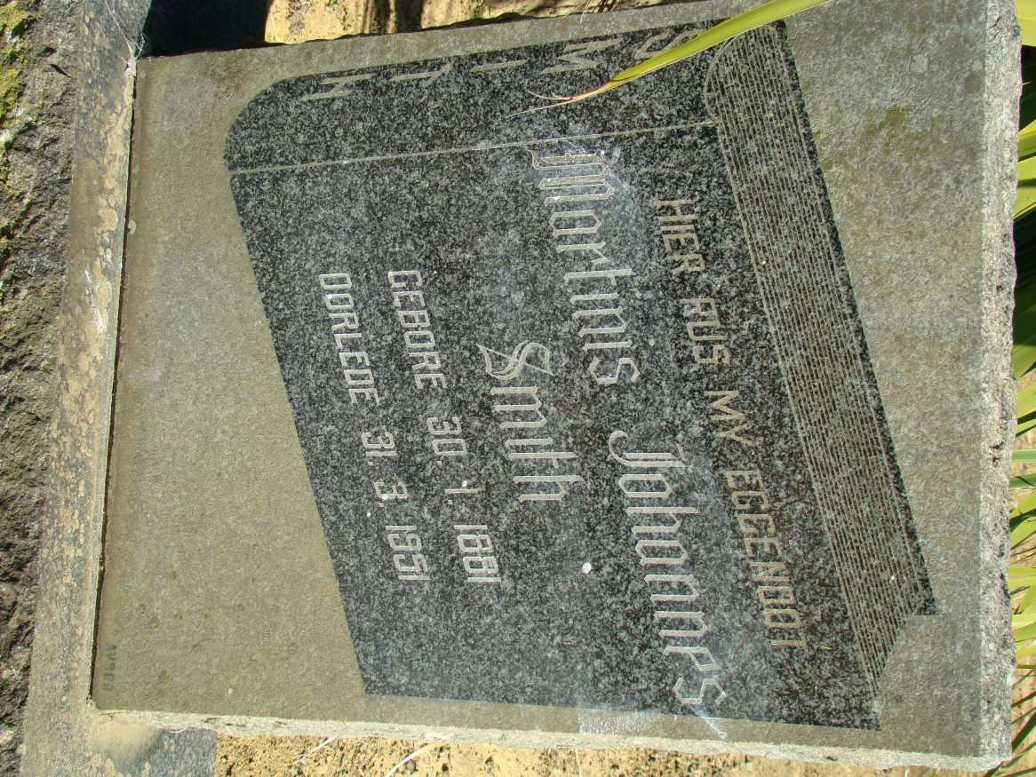 SMITH Martinis Johannes 1881-1951