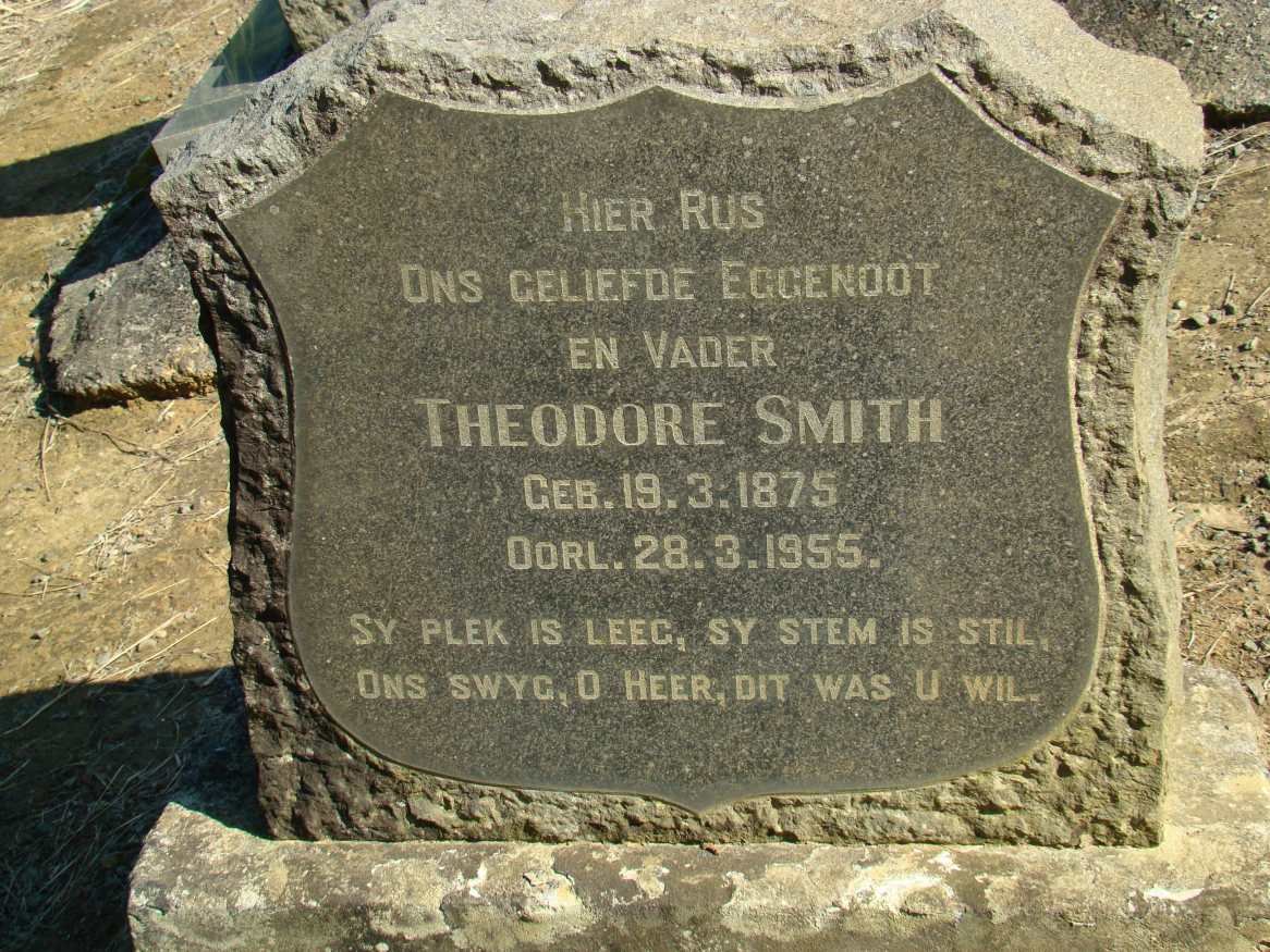 SMITH Theodore 1875-1955