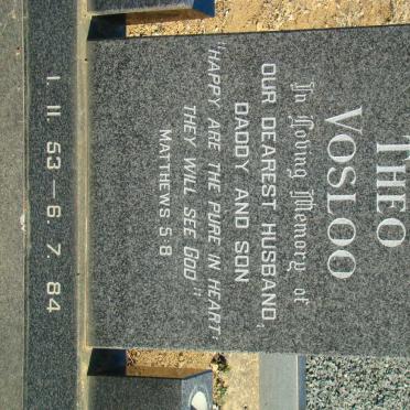 VOSLOO Theo 1953-1984
