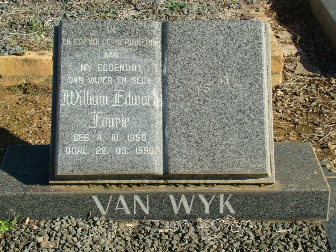 WYK William Edward Fourie, van 1950-1990