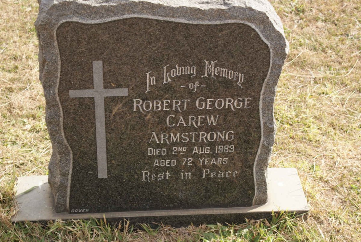 ARMSTRONG Robert George Carew -1983