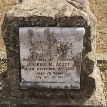 ACUTT Cotton -1922