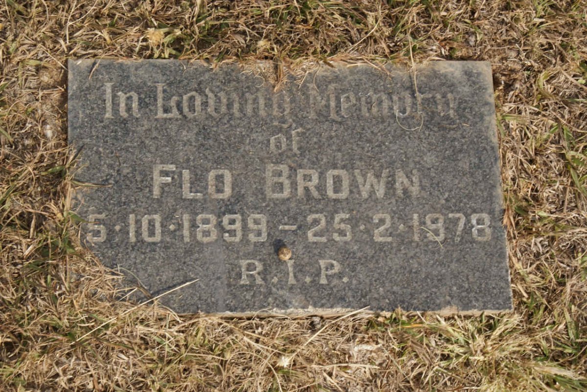BROWN Flo 1899-1978
