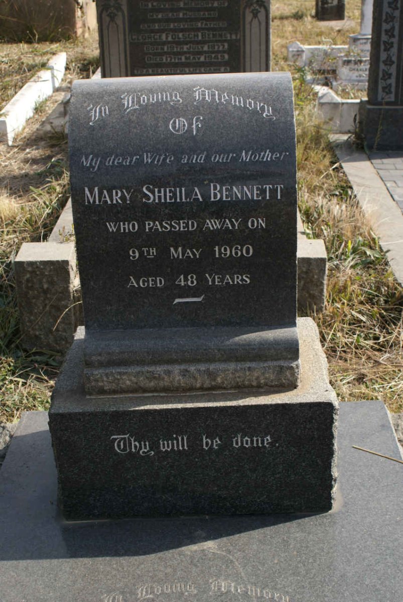 BENNETT Mary Sheila -1960